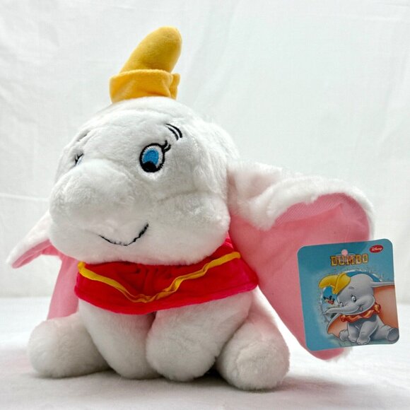 Disney Store Japan 10" White Dumbo Plush Toy Tag Attached - Picture 7 of 11